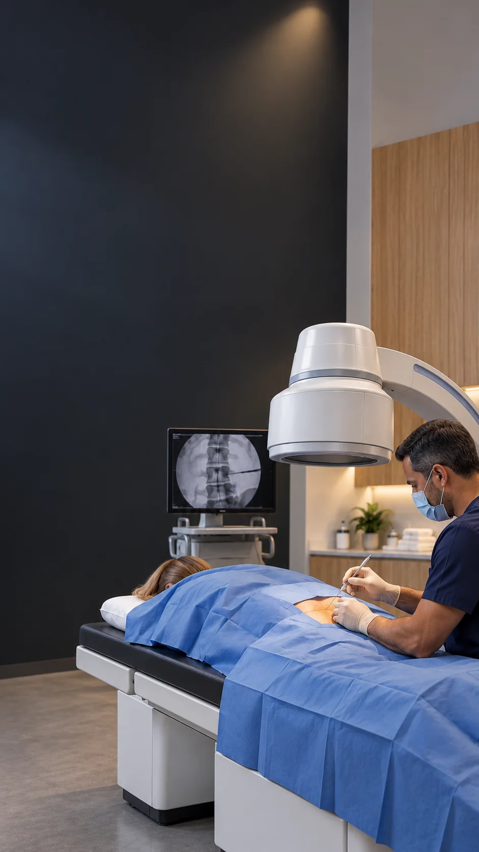 The ProSpine team reviewing spine imaging together