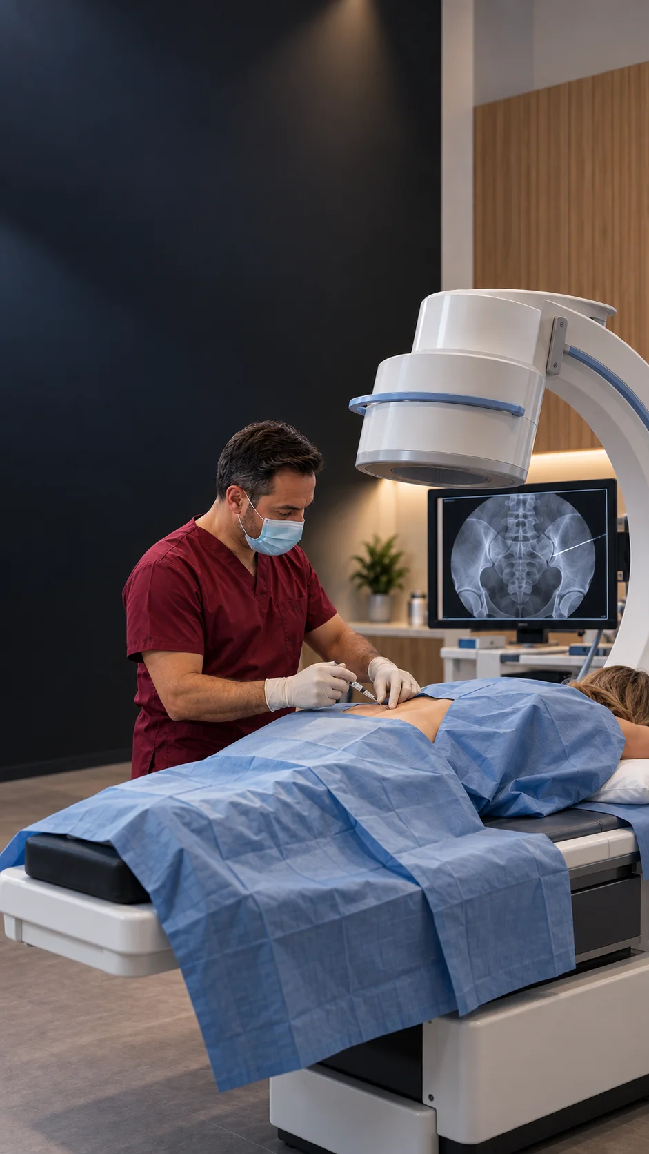 The ProSpine team reviewing spine imaging together